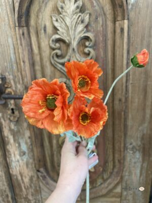 Kwiat sztuczny Mak kalifornijski