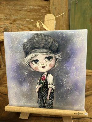 Płytka ceramiczna "Tuli-tulipanek" 10*10 cm
