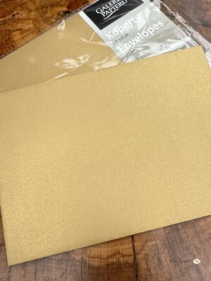 Koperta Pearl złoty