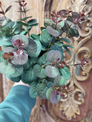 Eukaliptus zielono-fioletowy bukiet