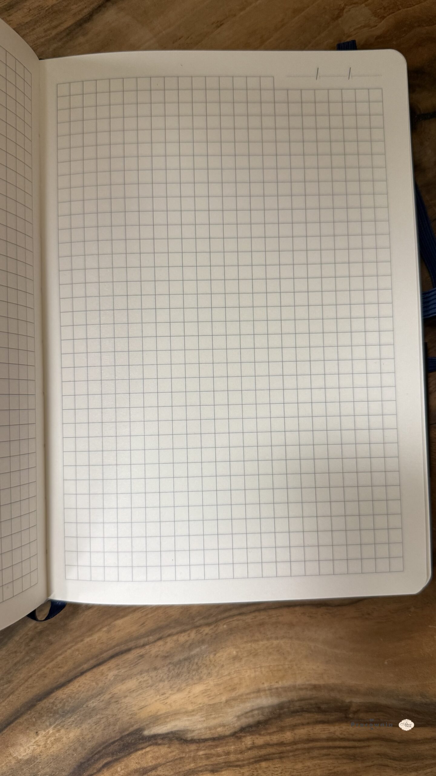 Notes Memofix granatowy z gumką - obrazek 2