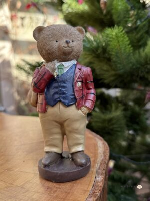 Figurka miś z żywicy poliestrowej - dziadziu