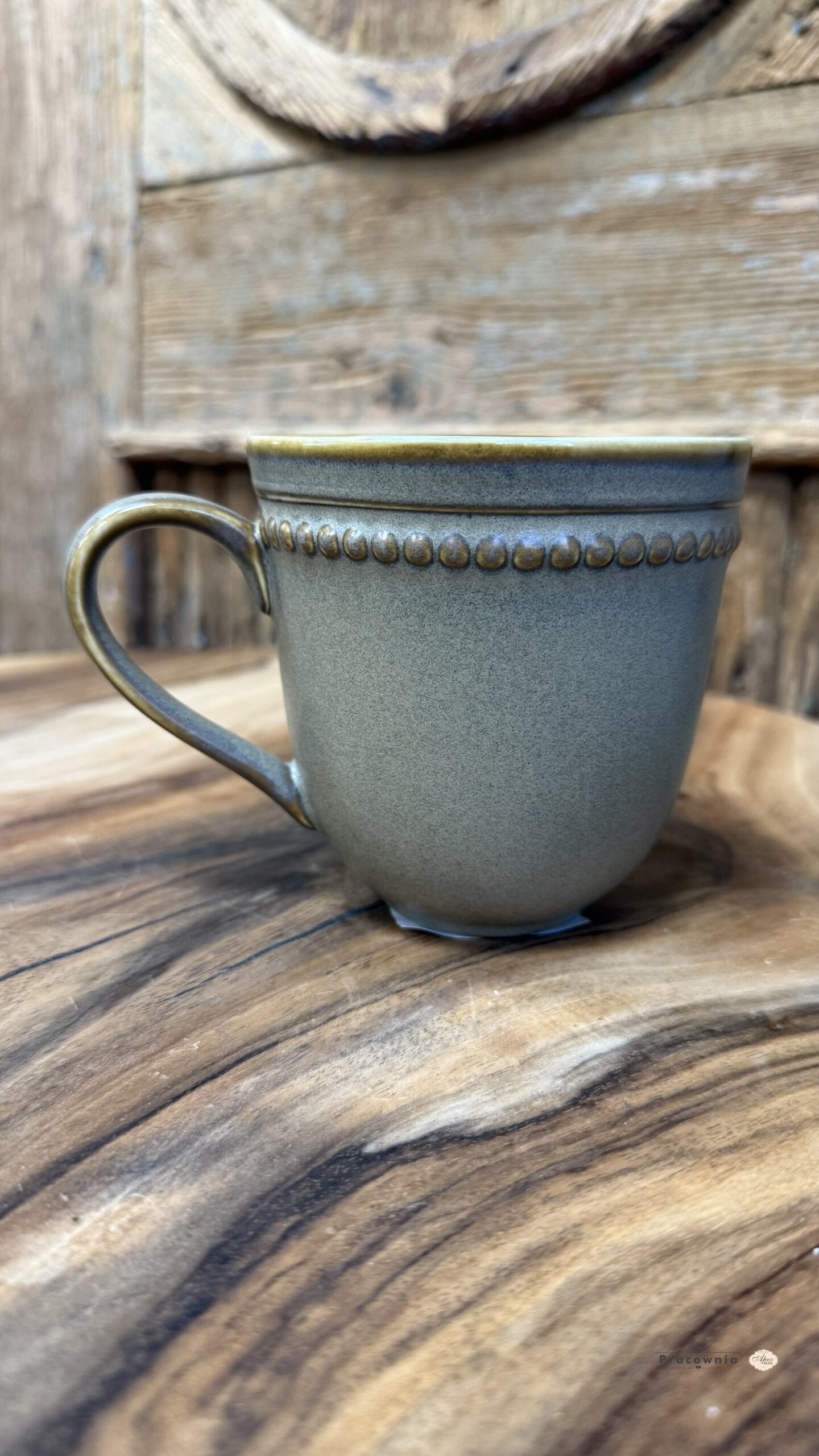 Kubek ceramiczny Balles brązowy