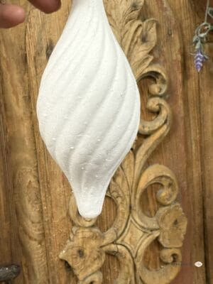 Sopel Styropianowy pasiasty 13 cm