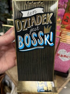Czekolada prezentowa ten Dziadek jest bosski
