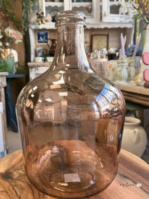 Wazon z recyklingowanego szkła przezroczysty brąz