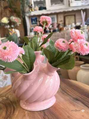 Wazon porcelanowy country róz 20.2cm x 19.5cm