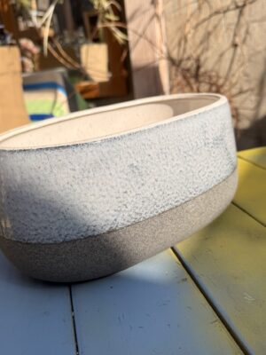 Osłonka podłużna szaro-niebieska