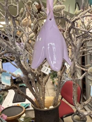 Dzwoneczek kwiat pastelowy lawendowy