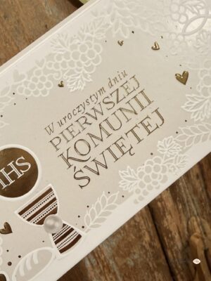 Pudełko na banknoty W uroczystym dniu