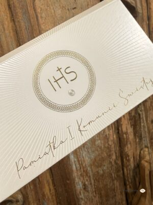 Pudełko na banknoty Pamiątka I Komunii Świętej