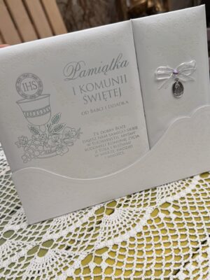 Pamiątka I Komunii Św. od Babci i Dziadka