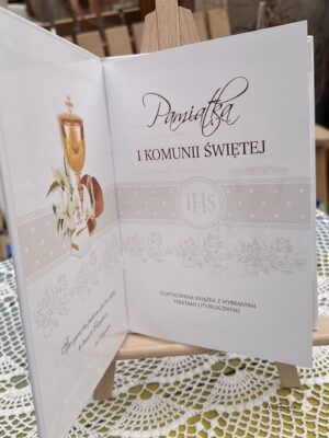 Pamiątka I Komunii Świętej od Ojca Chrzestnego
