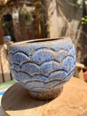 Osłonka Fiore Blue łuski
